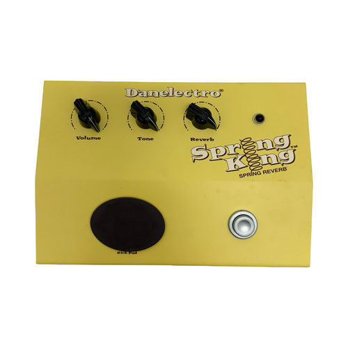 Vist Large View of Product Image Which is Used Danelectro SPRING KING SPRING REVERB Reverb Pedal