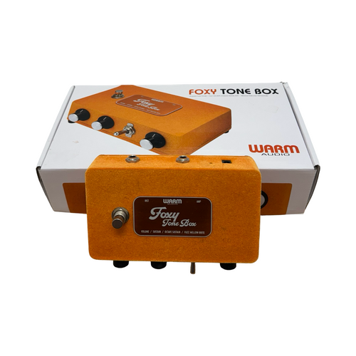 Vist Large View of Product Image Which is Used WARM AUDIO FOXY TONE BOX Fuzz Pedal