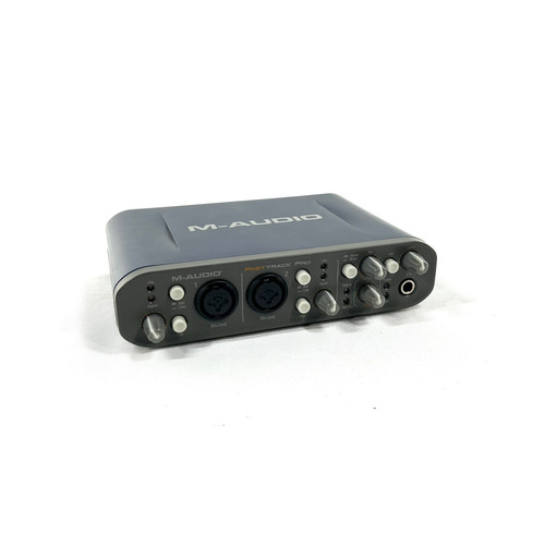 Vist Large View of Product Image Which is Used M-Audio Fast Track Pro Computer Interface 2 A/D Recording Inputs