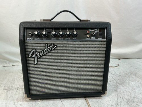 Used Fender FRONTMAN 15G 1 x 8 Solid State Amplifier 1 x 8 40012-S000308270 Vist Large View of Product Image Which is Used Fender FRONTMAN 15G 1 x 8 Solid State Amplifier 1 x 8