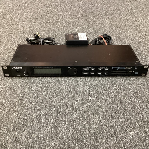 Used Alesis QSR SYNTH MODULE Rackmount Synthesizer Rackmount 40111-S000190649 Vist Large View of Product Image Which is Used Alesis QSR SYNTH MODULE Rackmount Synthesizer Rackmount