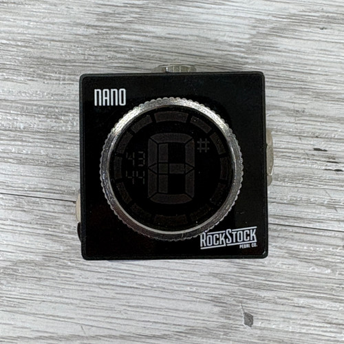 Vist Large View of Product Image Which is Used ROCKSTOCK NANO TUNER Tuner Pedal