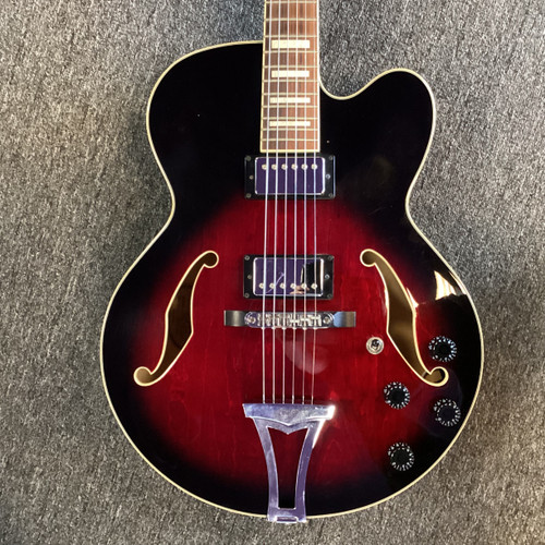 Vist Large View of Product Image Which is Used Ibanez AF75 Semi-Hollow Electric Guitar Sunburst 6-String