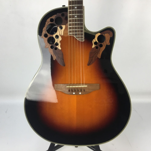 Vist Large View of Product Image Which is Used Ovation CELEBRITY DELUXE CC257 Laminate Top Acoustic Guitar Sunburst