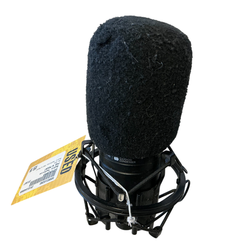 Used Audio Technica P48 W/MOUNT Condenser Microphone 40009-S000310260 Vist Large View of Product Image Which is Used Audio Technica P48 W/MOUNT Condenser Microphone
