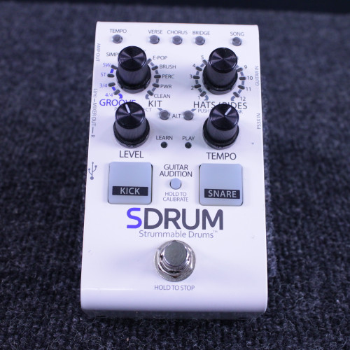 Vist Large View of Product Image Which is Used Digitech SDRUM STRUMMABLE DRUMS Guitar Effects Pedal