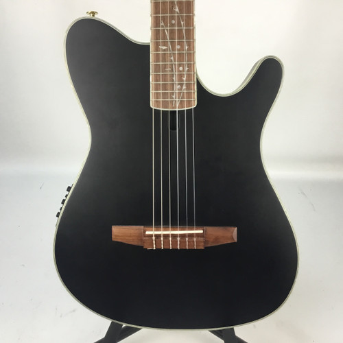 Vist Large View of Product Image Which is Used Ibanez TOD10N Laminate Top Acoustic Guitar Black