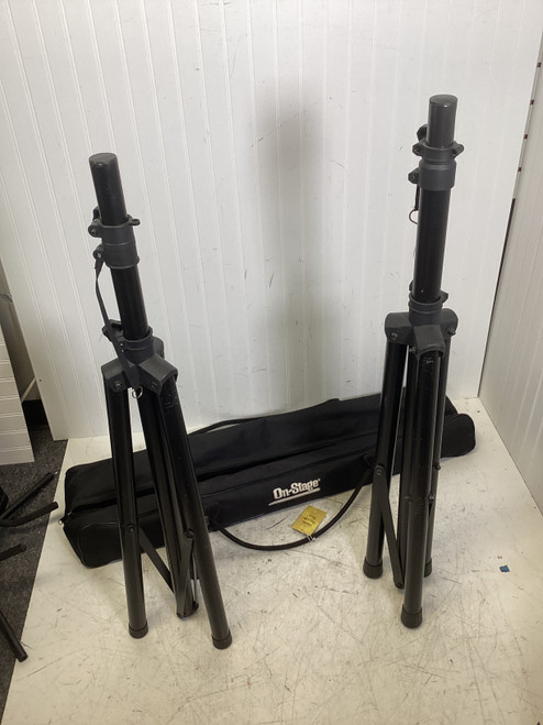 Vist Large View of Product Image Which is Used PAIR OF SPEAKER STANDS W/BAG Speaker Stand