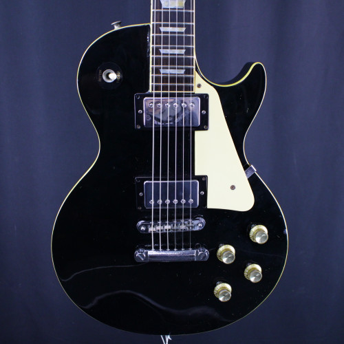 Vist Large View of Product Image Which is Used Greco EG700 70S LAWSUIT GUITAR Vintage LP Type Electric Guitar Black 6-String