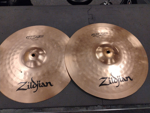 Used Zildjian 14 ZBT PLUS ROCK HI HATS Hi Hat Cymbals 14" 41116-S000050405 Vist Large View of Product Image Which is Used Zildjian 14 ZBT PLUS ROCK HI HATS Hi Hat Cymbals 14"