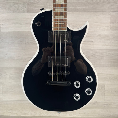 Vist Large View of Product Image Which is Used Jackson X Series Signature Marty Friedman MF-1 Electric Guitar - Black with White Bevels - Case included
