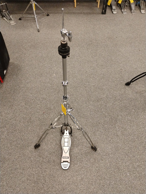 Used Mapex 3 LEG DOUBLE BRACED HI HAT STAND Hi Hat Stand 41116-S000050430 Vist Large View of Product Image Which is Used Mapex 3 LEG DOUBLE BRACED HI HAT STAND Hi Hat Stand