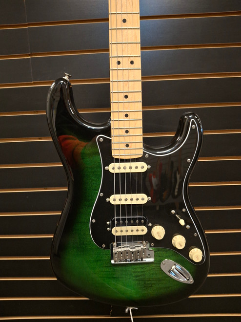 Used Fender LIMITED EDITION PLAYER STRATOCASTER HSS Electric Guitar Green 6-String 41116-S000050434 Vist Large View of Product Image Which is Used Fender LIMITED EDITION PLAYER STRATOCASTER HSS Electric Guitar Green 6-String