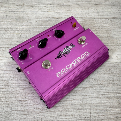 Used Rocktron Vertigo - Rotating Vibe Pedal 40112-S000180611 Vist Large View of Product Image Which is Used Rocktron Vertigo - Rotating Vibe Pedal