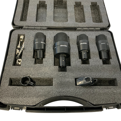 Used Digital Reference 4PC DRUM MICS Microphone 40009-S000310272 Vist Large View of Product Image Which is Used Digital Reference 4PC DRUM MICS Microphone