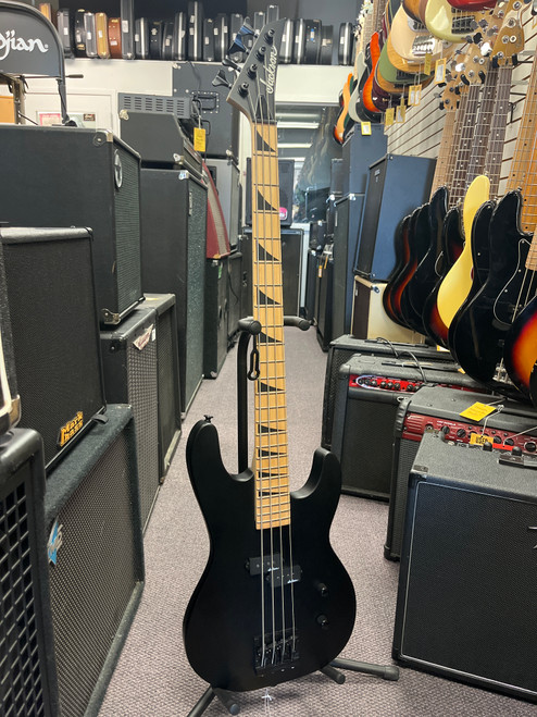 Vist Large View of Product Image Which is Used Jackson JS1M Modern Metal Bass Guitar Black 4-String