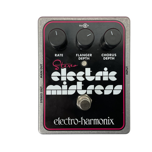 Vist Large View of Product Image Which is Used Electro Harmonix (E/H) STEREO ELECTRIC MISTRESS Chorus Pedal