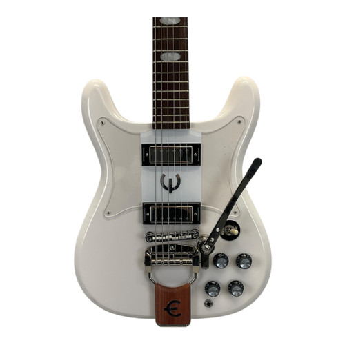 Vist Large View of Product Image Which is Used Epiphone Crestwood Double Cut Electric Guitar White 6-String