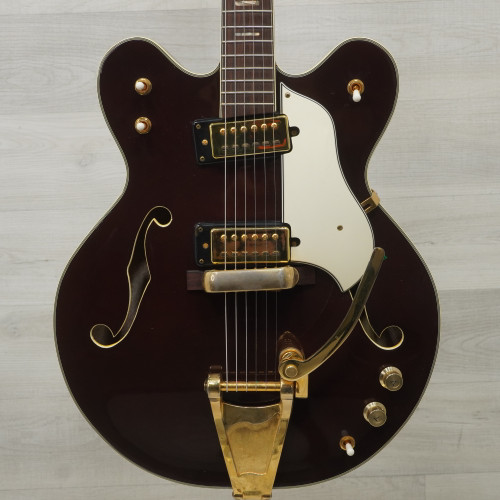 Vist Large View of Product Image Which is Used Semi-hollow Electric Guitar Brown AS IS