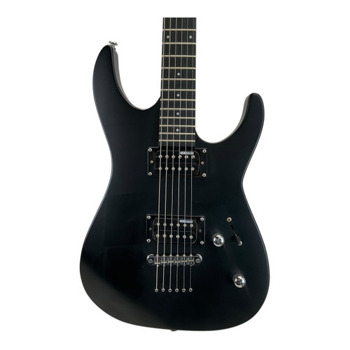 Used LTD M-10 Super S Electric Guitar Black 6-String 41117-S000053156 Vist Large View of Product Image Which is Used LTD M-10 Super S Electric Guitar Black 6-String