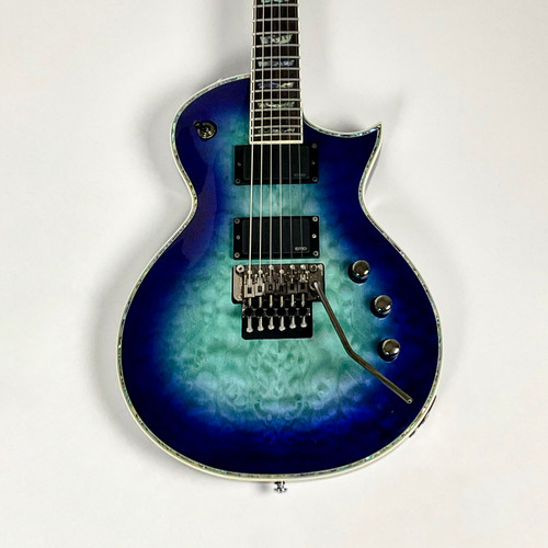 Vist Large View of Product Image Which is Used LTD DELUXE EC-1000 Electric Guitar Blue 6-String