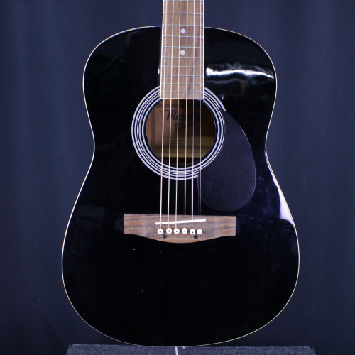 Vist Large View of Product Image Which is Used Maestro ACOUSTIC GUITAR Laminate Top Acoustic Guitar Black