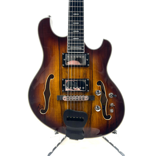 Vist Large View of Product Image Which is Used Languedoc Replica Semi-Hollow Electric Guitar
