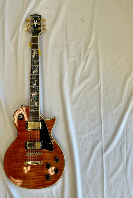 Vist Large View of Product Image Which is Used Jay Turser JT-220 SERPENT LP Type Electric Guitar natural finish