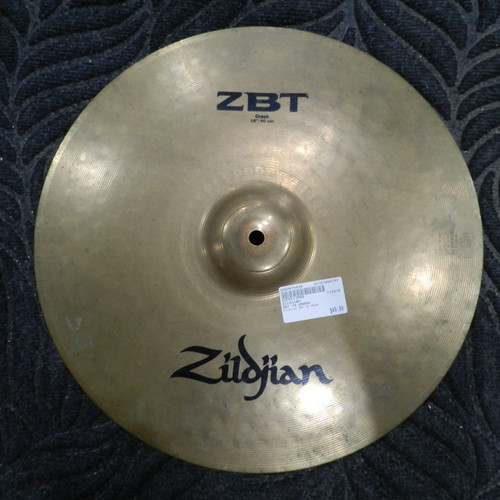 Vist Large View of Product Image Which is Used Zildjian ZBT 16 CRASH Crash Cymbal 16"