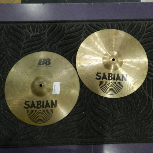 Vist Large View of Product Image Which is Used Sabian B8 14 Hi Hat Cymbals 14"