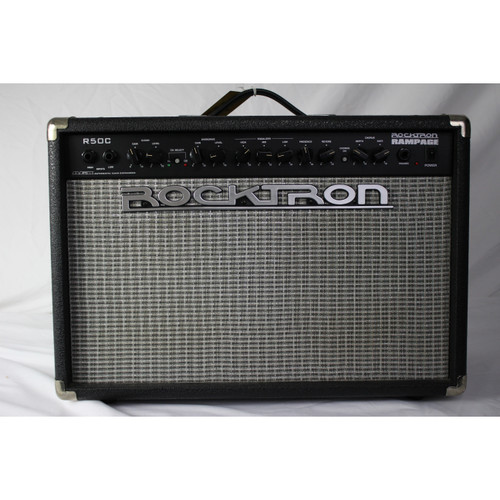 Used Rocktron R50C RAMPAGE Solid State Guitar Combo Other 41128-S000109519 Vist Large View of Product Image Which is Used Rocktron R50C RAMPAGE Solid State Guitar Combo Other