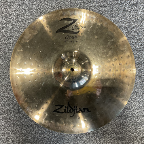 Vist Large View of Product Image Which is Used ZILDJIAN Z CUSTOM 18 INCH CRASH CYMBAL