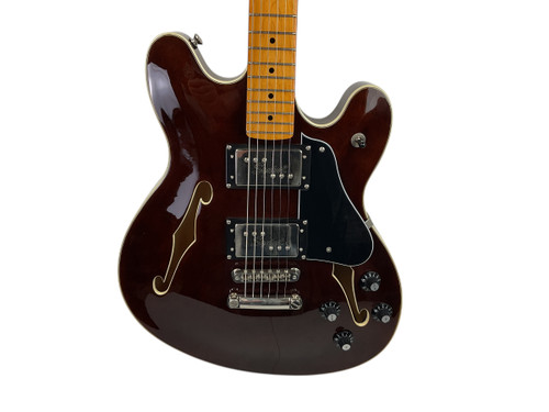 Vist Large View of Product Image Which is Used Squier CLASSIC VIBE STARCASTER Double Cut Electric Guitar Wood 6-String