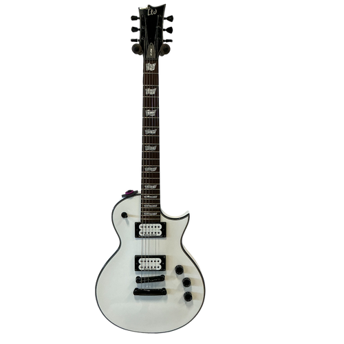 Used LTD EC-256 LP Type Electric Guitar White 6-String 40009-S000310301 Vist Large View of Product Image Which is Used LTD EC-256 LP Type Electric Guitar White 6-String