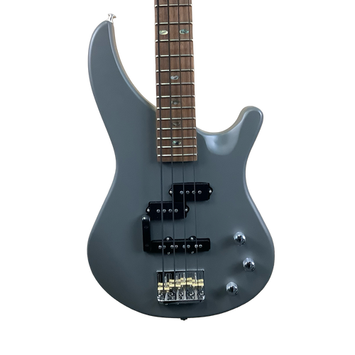 Used Mitchell MB100CS Bass Guitar Silver/Gray 4-String 40083-S000154830 Vist Large View of Product Image Which is Used Mitchell MB100CS Bass Guitar Silver/Gray 4-String