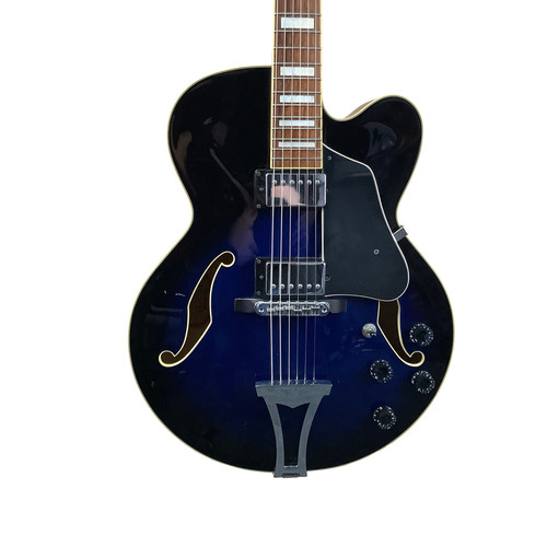 Vist Large View of Product Image Which is Used Ibanez AF75-TBS-12-01 Electric Guitar Blue 6-String