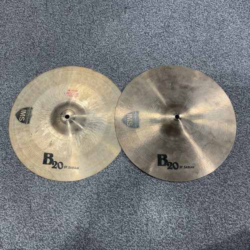 Vist Large View of Product Image Which is Used SABIAN B20 14 INCH HI HATS