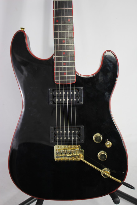 Vist Large View of Product Image Which is Used Cort 57 Vintage Super S Electric Guitar Black 6-String