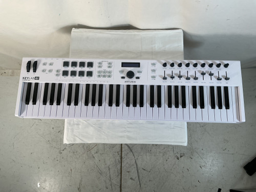 Used Arturia KEYLAB 61 61-Key Controller 61-Key 40012-S000308351 Vist Large View of Product Image Which is Used Arturia KEYLAB 61 61-Key Controller 61-Key