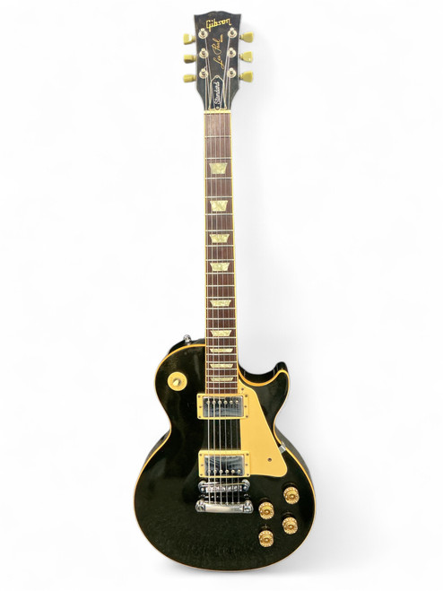 Vist Large View of Product Image Which is Used Gibson GIBSON LES PAUL Vintage LP Type Electric Guitar Black 6-String