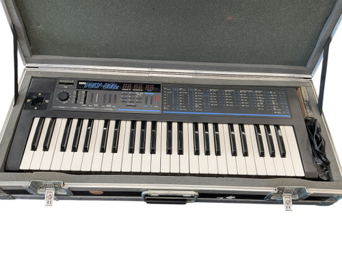 Vist Large View of Product Image Which is Used Korg POLY-800 MKII W/ ROAD CASE Vintage 49-Key Synthesizer 49-Key