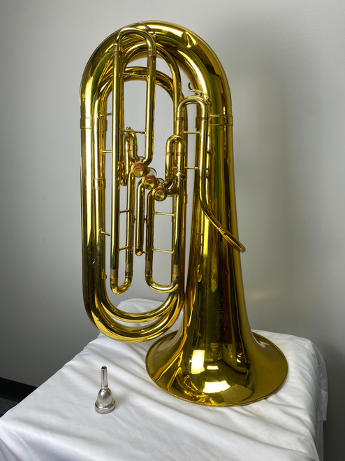 Vist Large View of Product Image Which is Used King 1135W  3/4 SIZE W/ CASE Tuba