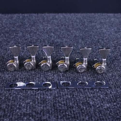 Vist Large View of Product Image Which is Used Hipshot LOCKING 6-IN LINE REVERSE TUNERS Instrument Tuner or Metronome