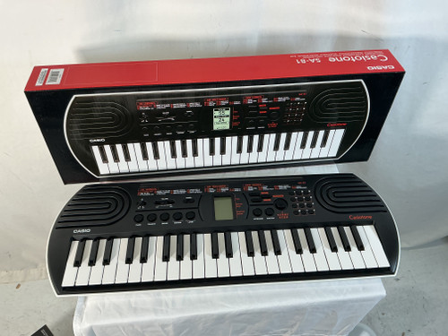 Vist Large View of Product Image Which is Used Casio SA81 COMPACT SYNTHESIZER Compact Keyboard Compact