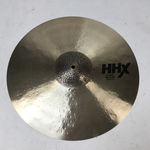 Vist Large View of Product Image Which is Used Sabian 18IN HHX COMPLEX THIN CRASH Crash Cymbal 18"