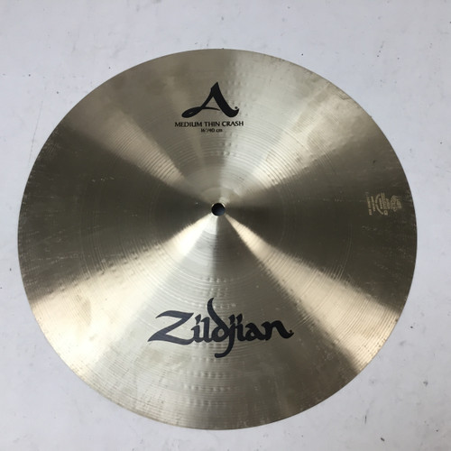 Vist Large View of Product Image Which is Used Zildjian 16IN A MED THIN CRASH Crash Cymbal 16"
