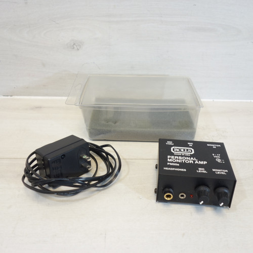 Vist Large View of Product Image Which is Used Rolls PERSONAL MONITOR AMP Pro Sound Product