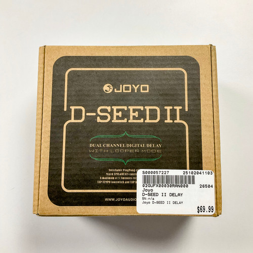 Vist Large View of Product Image Which is Used Joyo D-Seed II Delay Pedal