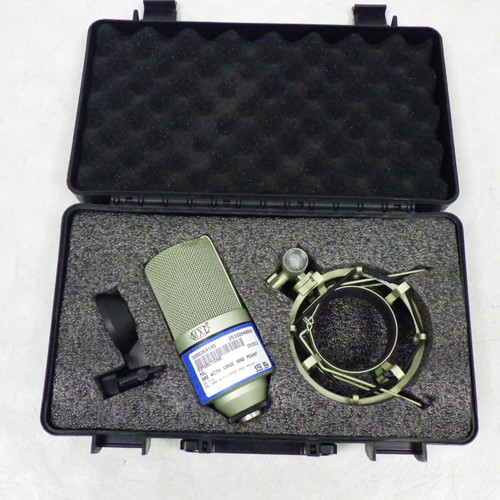 Vist Large View of Product Image Which is Used MXL 990 with Case and Mount Condenser Microphone