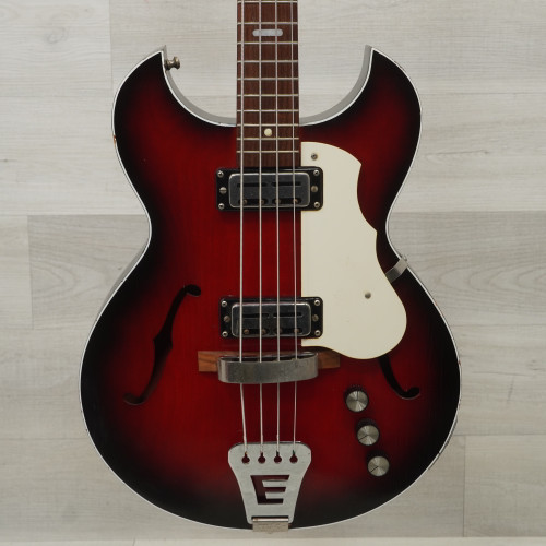 Vist Large View of Product Image Which is Used Colorado Vintage Bass Guitar Red